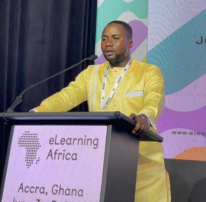 Edwin Ketormanya @ E-Learning Africa