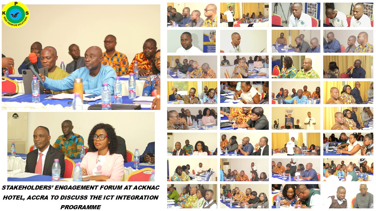 Strategic Leadership Alignment: KPS and Greater Accra Regional Directorate Convene Metro, Municipal, and District Directors at Acknac Hotel for ICT Integration Rollout